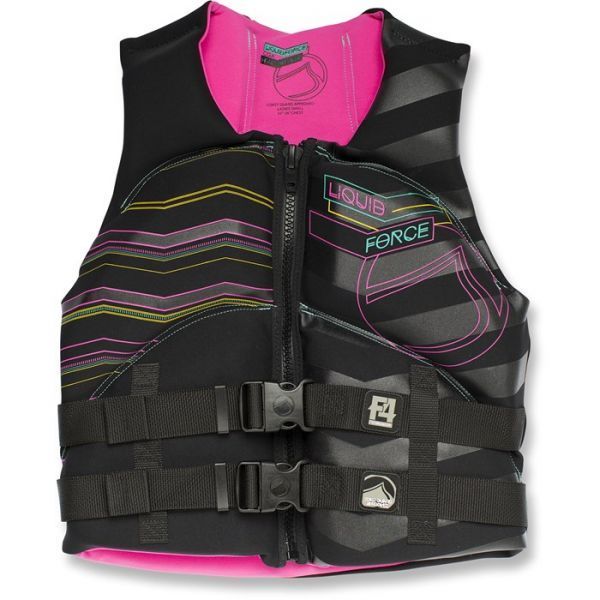 LIQUID FORCE women's neon life vest