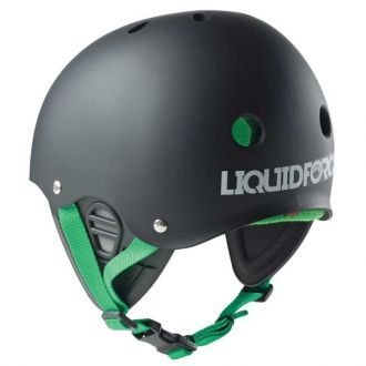 Helmet Männlichen Wassersport LIQUID FORCE Fooshee Schwarz Mat