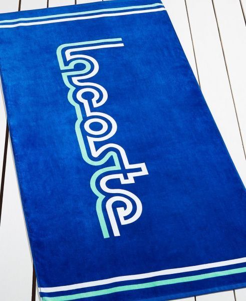 LACOSTE Super Script Beach Towel