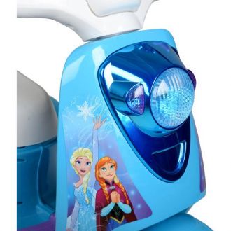 Skuter dla dzieci trójkołowy elektryczny Kraina Lodu Disney Frozen 6V