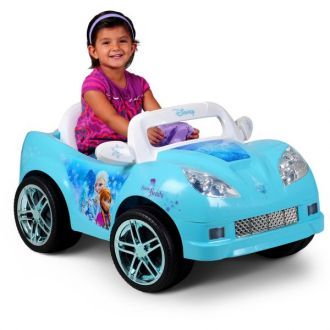 Samochód dla dzieci kabriolet Kraina Lodu Disney Frozen elektryczny 6V