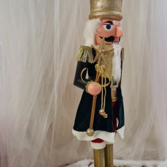Dziadek do Orzechów Interaktywny 120 cm Śpiewa Boże Narodzenie 